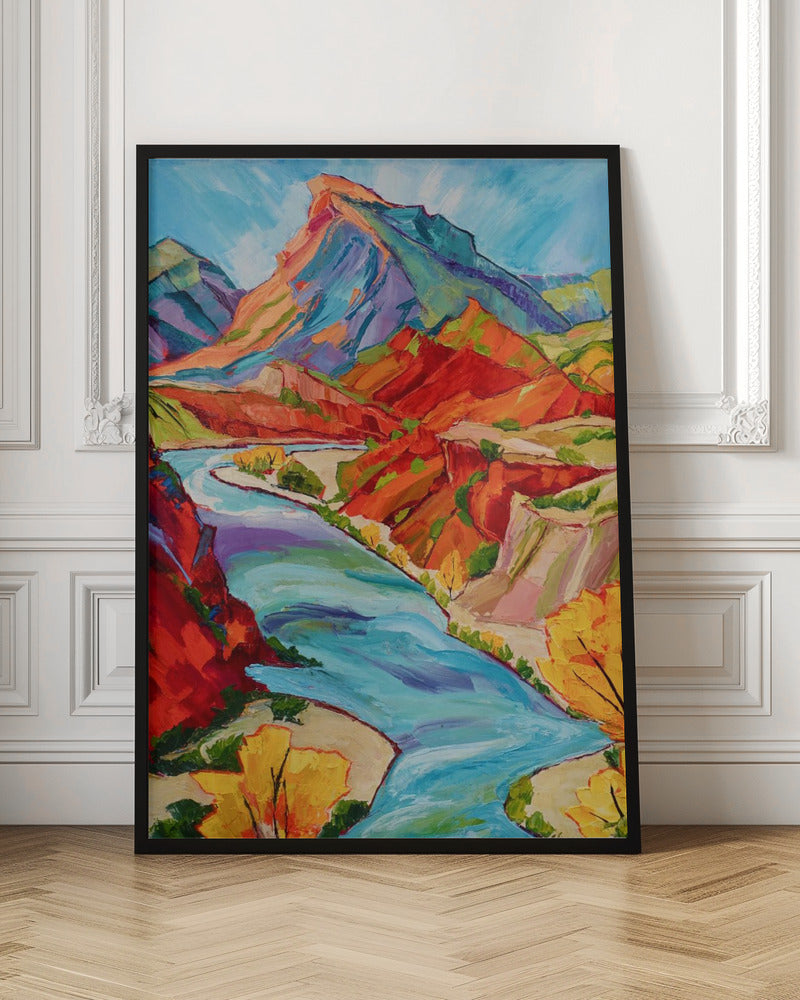 Land of Echantment - Stretched Canvas, Poster or Fine Art Print I Heart Wall Art