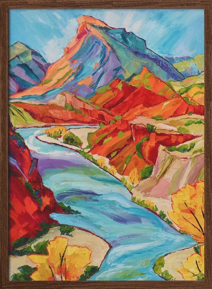 Land of Echantment - Stretched Canvas, Poster or Fine Art Print I Heart Wall Art