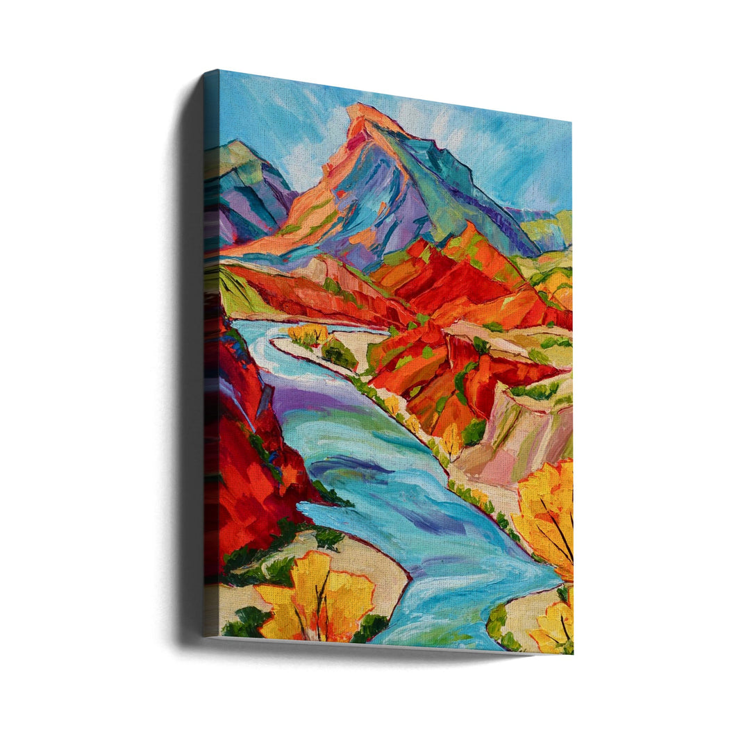 Land of Echantment - Stretched Canvas, Poster or Fine Art Print I Heart Wall Art