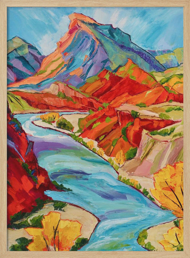 Land of Echantment - Stretched Canvas, Poster or Fine Art Print I Heart Wall Art