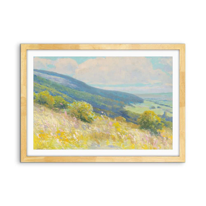 Landscape 1927 By Lajos Csordak - Fine Art or Canvas Print - I Heart Wall Art - Poster Print, Canvas Print or Framed Art Print
