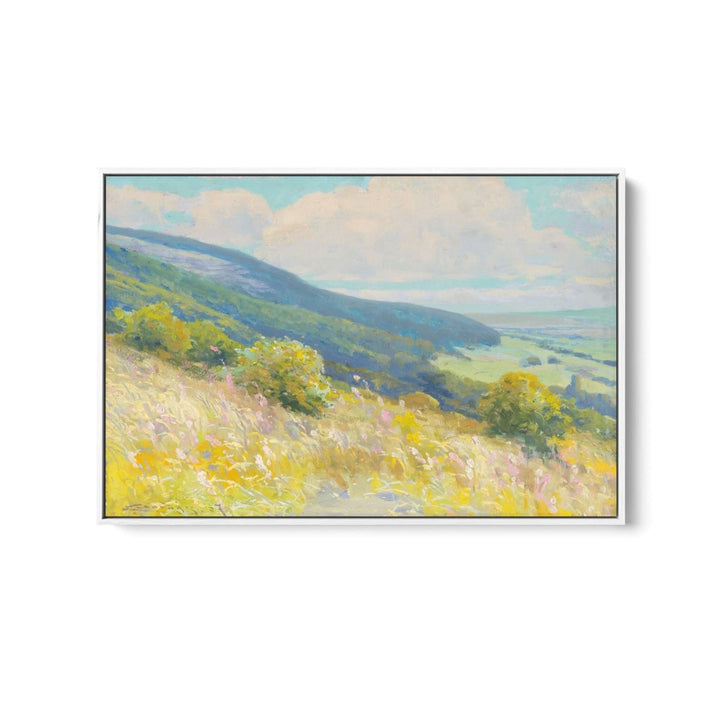 Landscape 1927 By Lajos Csordak - Fine Art or Canvas Print - I Heart Wall Art - Poster Print, Canvas Print or Framed Art Print