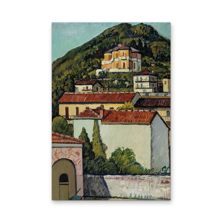 Landscape from Liguria 1932 by Pietro Marussig - Stretched Canvas Print or Framed Fine Art Print - Artwork - I Heart Wall Art - Poster Print, Canvas Print or Framed Art Print