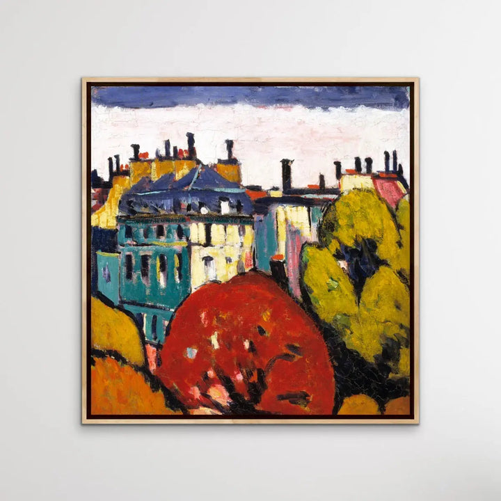 Landscape, Paris (1912–1914) by Henry Lyman Sayen - I Heart Wall Art