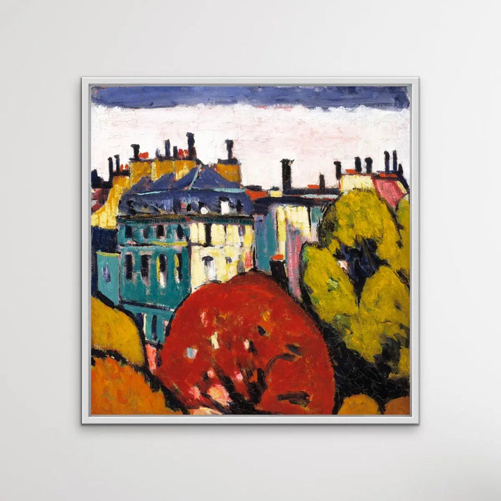 Landscape, Paris (1912–1914) by Henry Lyman Sayen - I Heart Wall Art