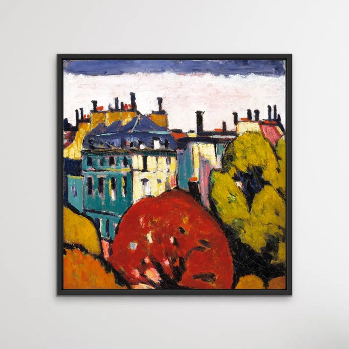 Landscape, Paris (1912–1914) by Henry Lyman Sayen - I Heart Wall Art