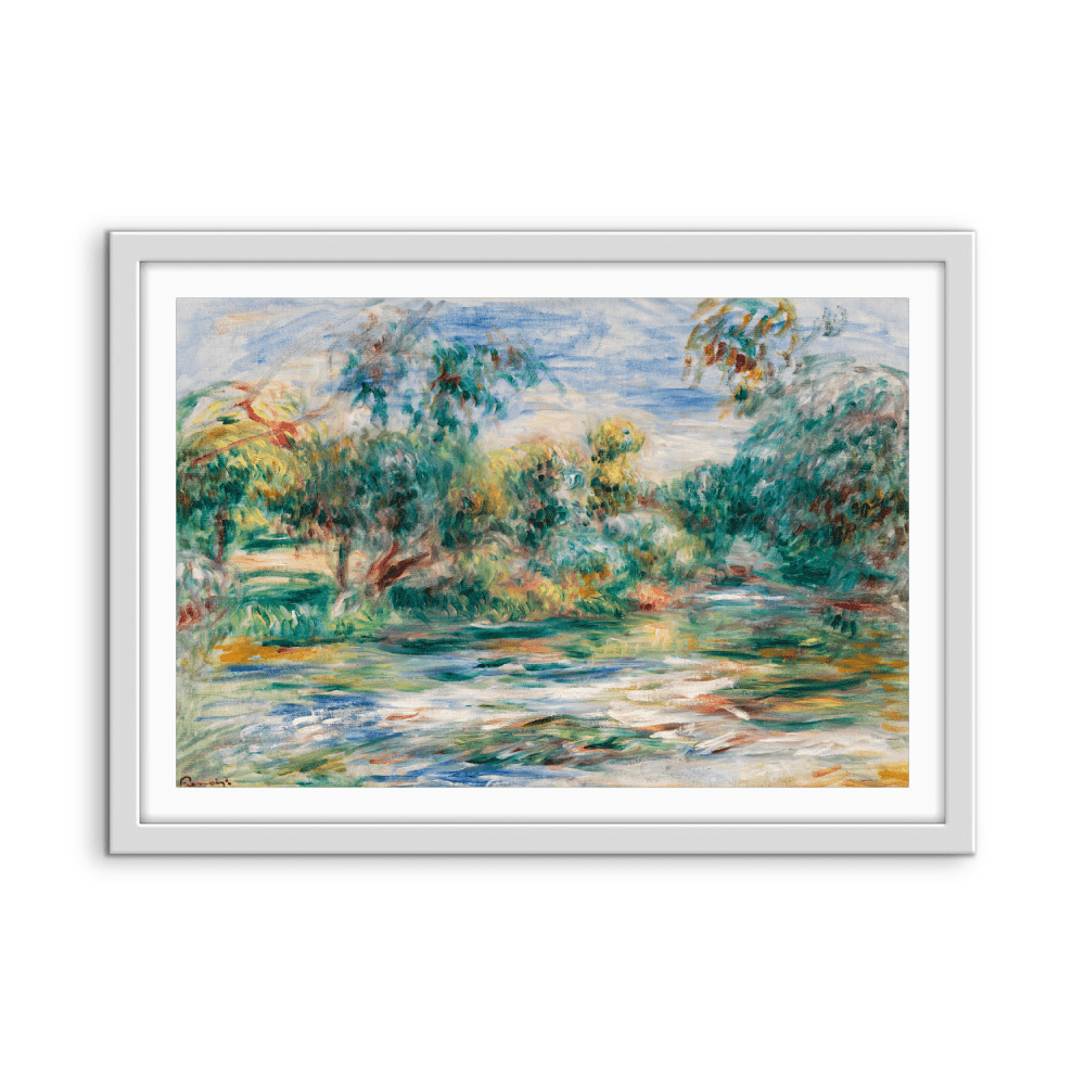 Landscape (Paysage) 1917 by Renoir - Fine Art or Canvas Print - I Heart Wall Art - Poster Print, Canvas Print or Framed Art Print