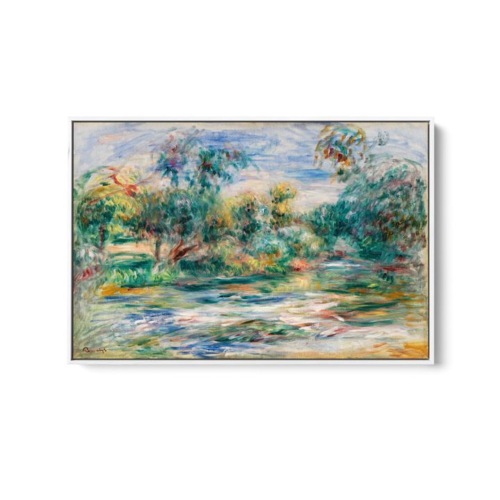 Landscape (Paysage) 1917 by Renoir - Fine Art or Canvas Print - I Heart Wall Art - Poster Print, Canvas Print or Framed Art Print