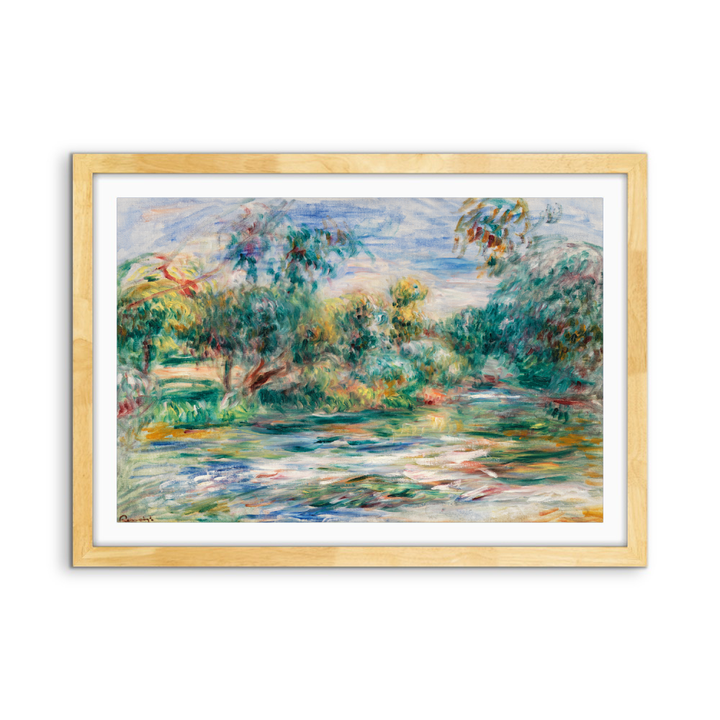 Landscape (Paysage) 1917 by Renoir - Fine Art or Canvas Print - I Heart Wall Art - Poster Print, Canvas Print or Framed Art Print