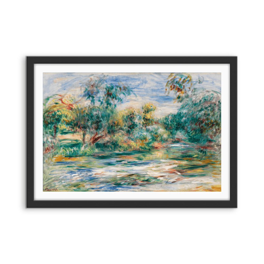 Landscape (Paysage) 1917 by Renoir - Fine Art or Canvas Print - I Heart Wall Art - Poster Print, Canvas Print or Framed Art Print