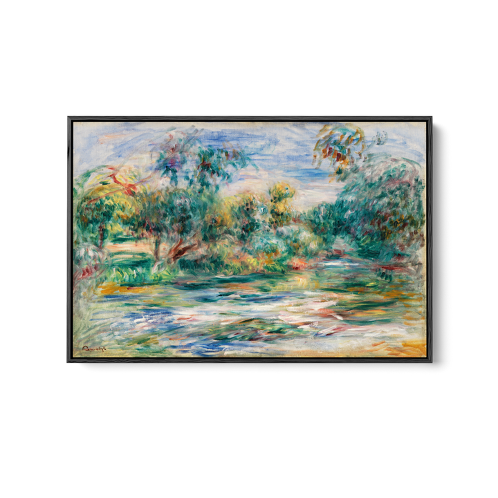 Landscape (Paysage) 1917 by Renoir - Fine Art or Canvas Print - I Heart Wall Art - Poster Print, Canvas Print or Framed Art Print