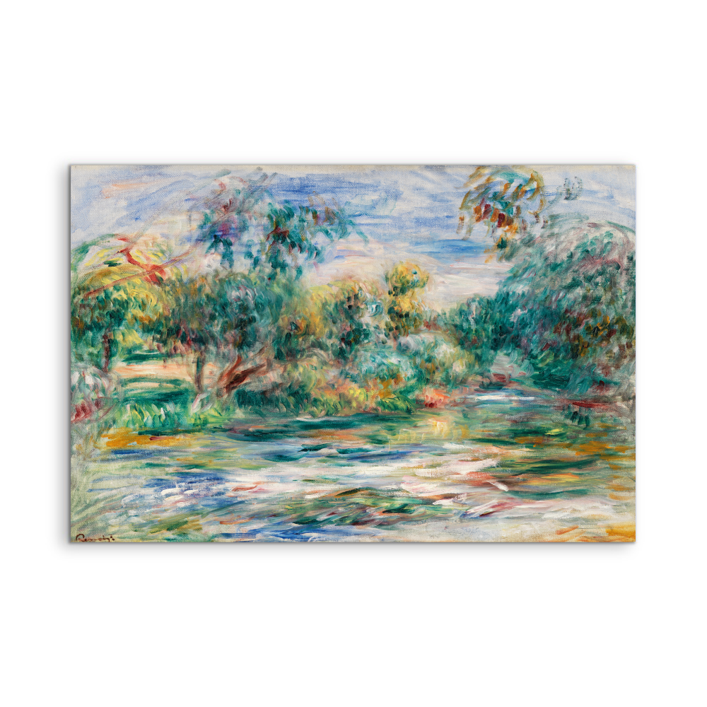 Landscape (Paysage) 1917 by Renoir - Fine Art or Canvas Print - I Heart Wall Art - Poster Print, Canvas Print or Framed Art Print