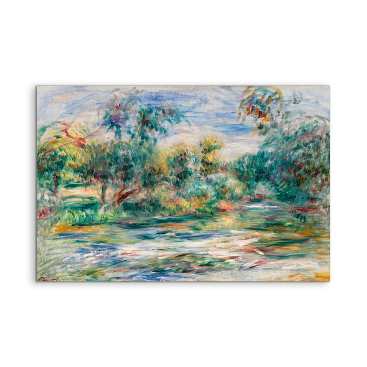 Landscape (Paysage) 1917 by Renoir - Fine Art or Canvas Print - I Heart Wall Art - Poster Print, Canvas Print or Framed Art Print