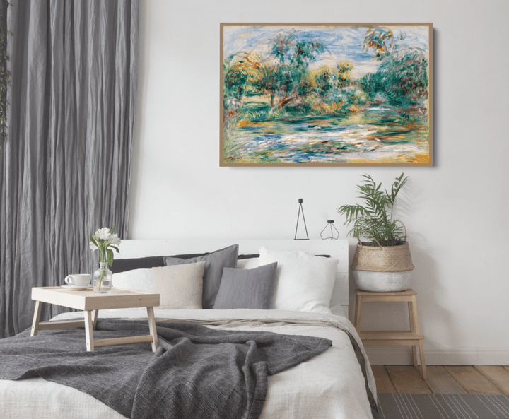 Landscape (Paysage) 1917 by Renoir - Fine Art or Canvas Print - I Heart Wall Art - Poster Print, Canvas Print or Framed Art Print
