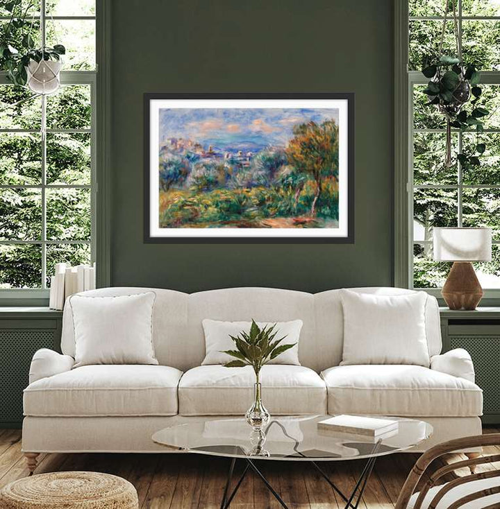 Landscape (Paysage) by Renoir - Fine Art or Canvas Print - I Heart Wall Art - Poster Print, Canvas Print or Framed Art Print