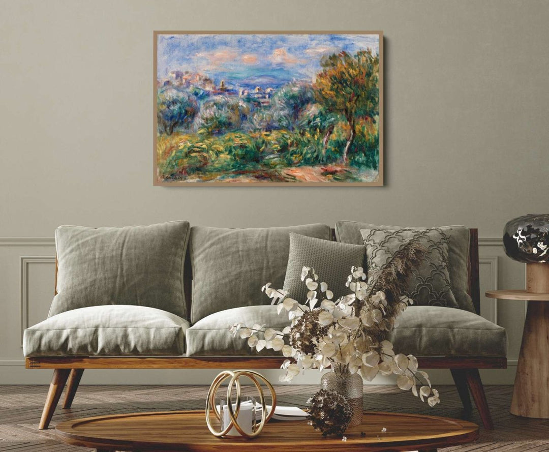 Landscape (Paysage) by Renoir - Fine Art or Canvas Print - I Heart Wall Art - Poster Print, Canvas Print or Framed Art Print