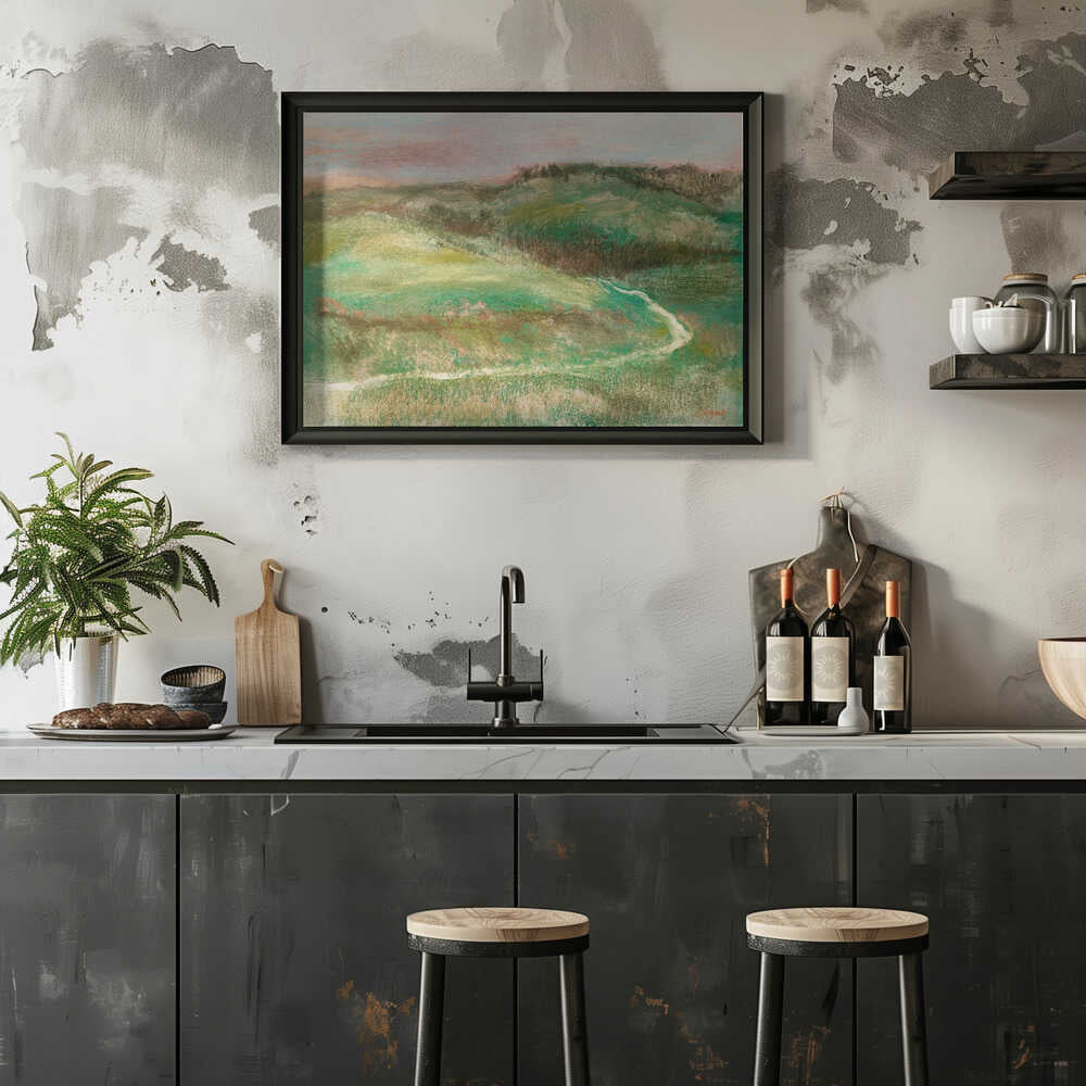 Landscape - Stretched Canvas, Poster or Fine Art Print - I Heart Wall Art - Poster Print, Canvas Print or Framed Art Print