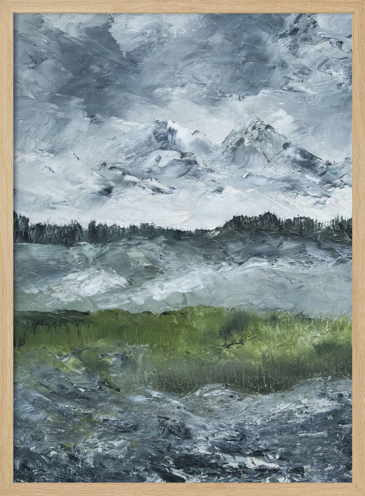 Landscape Study 1905 - Stretched Canvas, Poster or Fine Art Print I Heart Wall Art