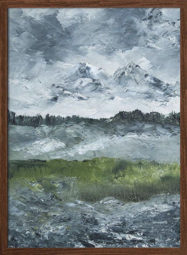 Landscape Study 1905 - Stretched Canvas, Poster or Fine Art Print I Heart Wall Art