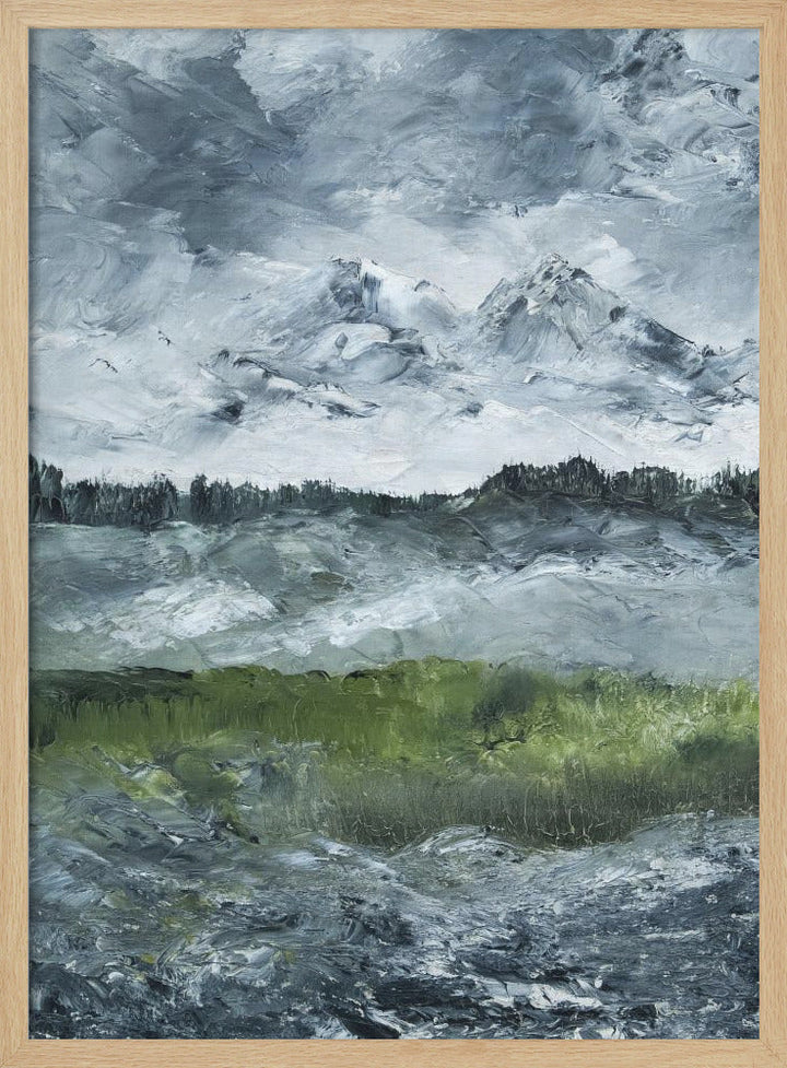 Landscape Study 1905 - Stretched Canvas, Poster or Fine Art Print I Heart Wall Art