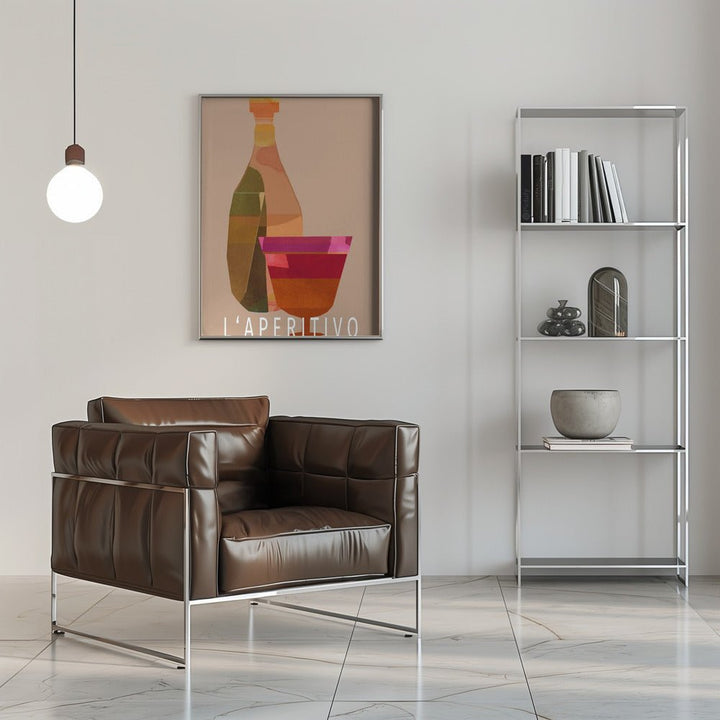 L&amp;039;Aperitivo 2 - Stretched Canvas, Poster or Fine Art Print - I Heart Wall Art - Poster Print, Canvas Print or Framed Art Print