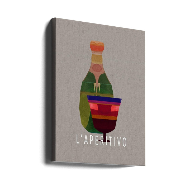 L&amp;039;Aperitivo 3 - Stretched Canvas, Poster or Fine Art Print - I Heart Wall Art - Poster Print, Canvas Print or Framed Art Print