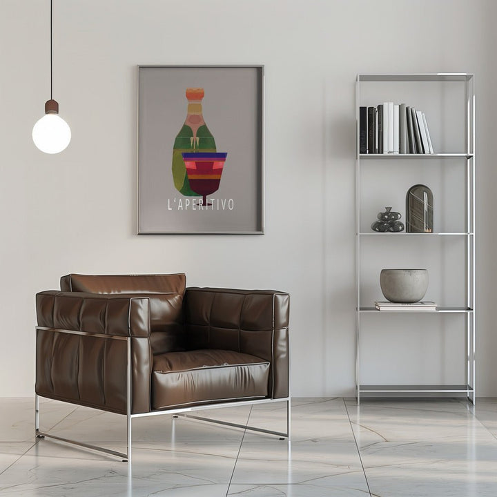 L&amp;039;Aperitivo 3 - Stretched Canvas, Poster or Fine Art Print - I Heart Wall Art - Poster Print, Canvas Print or Framed Art Print