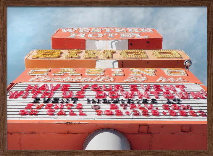 Las Vegas Bingo - Stretched Canvas, Poster or Fine Art Print I Heart Wall Art