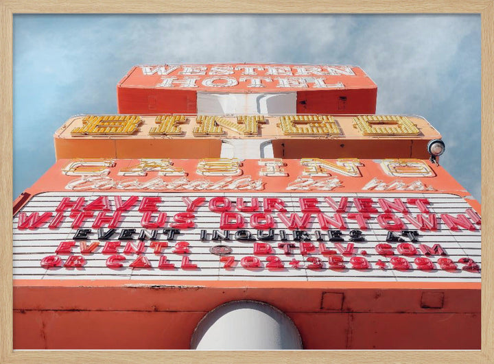 Las Vegas Bingo - Stretched Canvas, Poster or Fine Art Print I Heart Wall Art