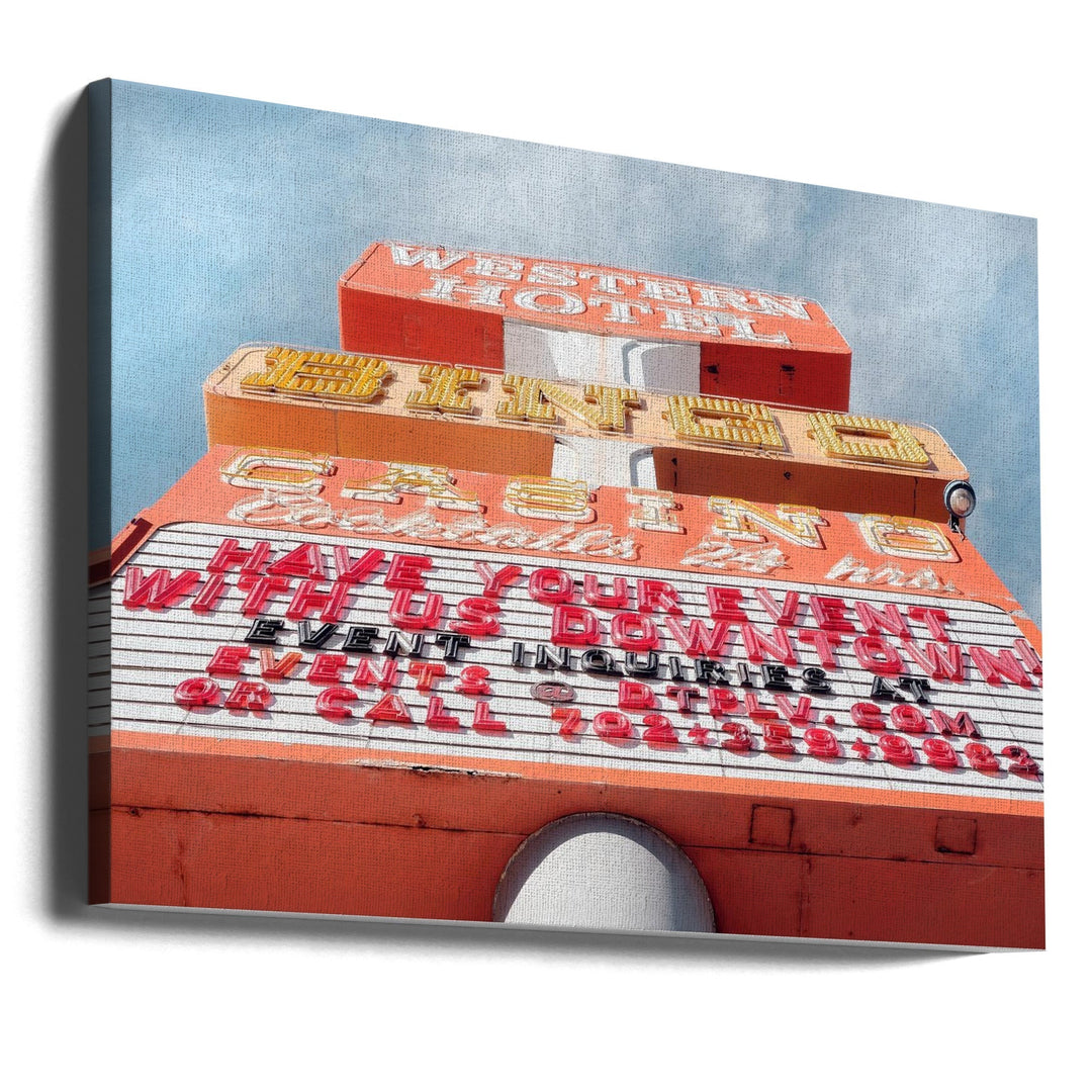 Las Vegas Bingo - Stretched Canvas, Poster or Fine Art Print I Heart Wall Art