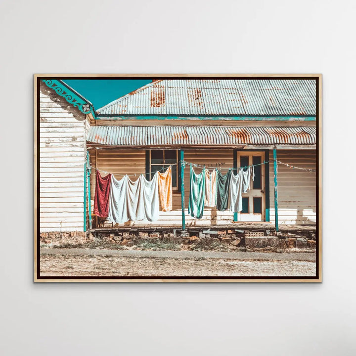 Laundry Day - Australian Clothesline Photographic Print - I Heart Wall Art