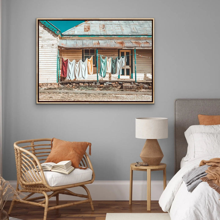 Laundry Day - Australian Clothesline Photographic Print - I Heart Wall Art