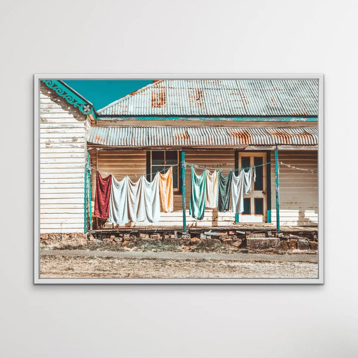 Laundry Day - Australian Clothesline Photographic Print - I Heart Wall Art