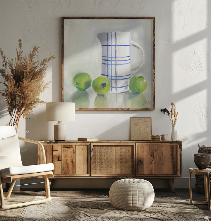 Lauren S Still Life - Square Stretched Canvas, Poster or Fine Art Print I Heart Wall Art
