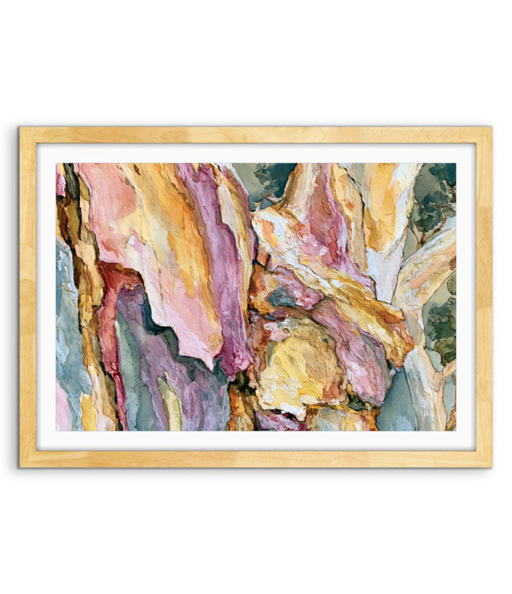 Lavender Bark I by IHeartStudio - Australian Eucalypt Canvas Print