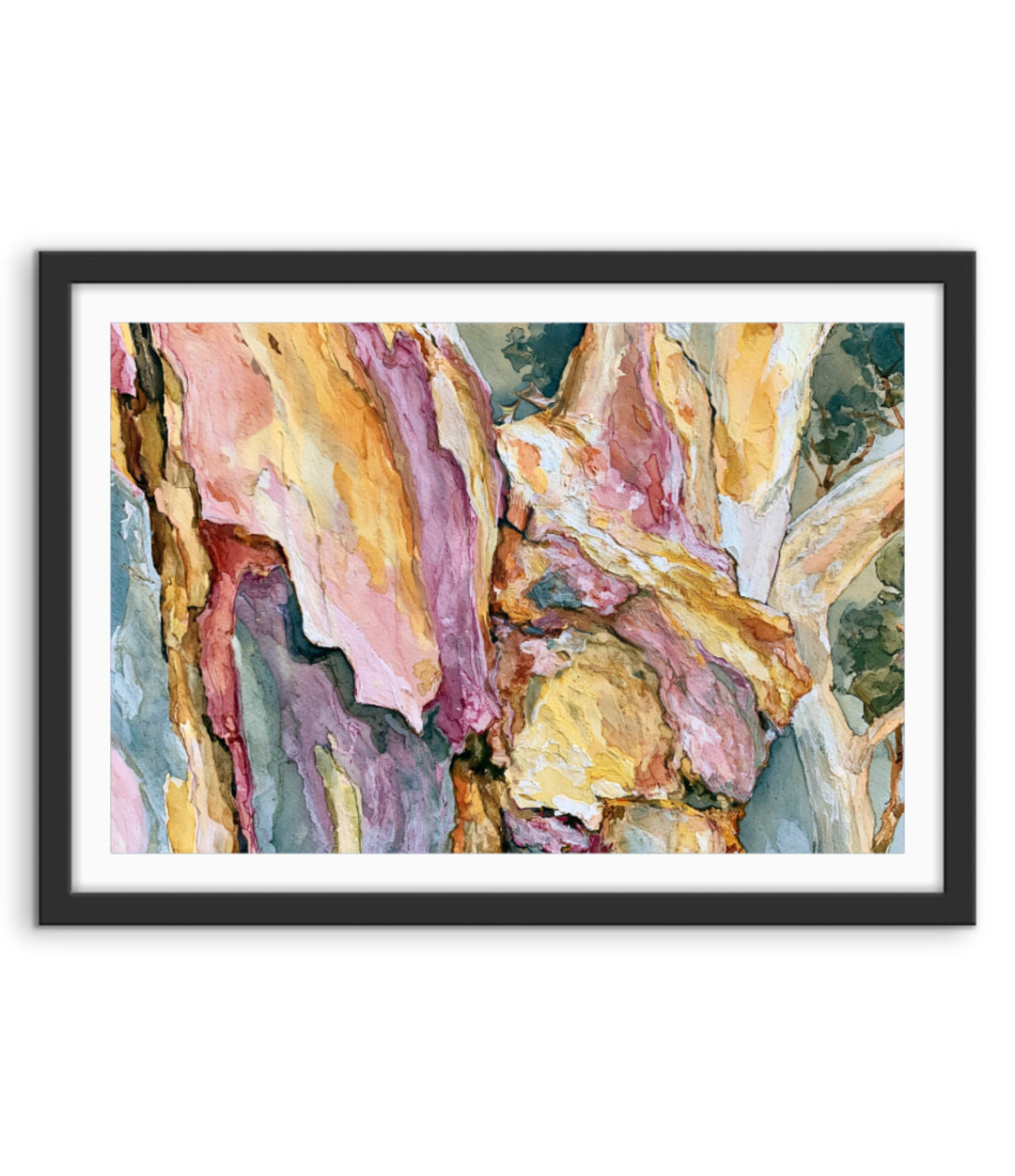 Lavender Bark I by IHeartStudio - Australian Eucalypt Canvas Print