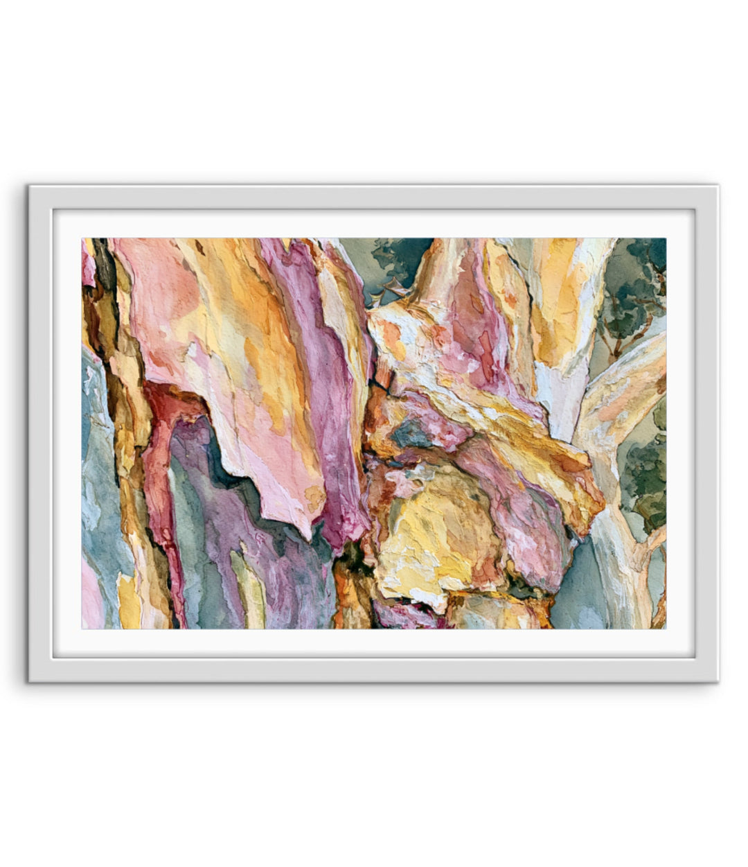 Lavender Bark I by IHeartStudio - Australian Eucalypt Canvas Print