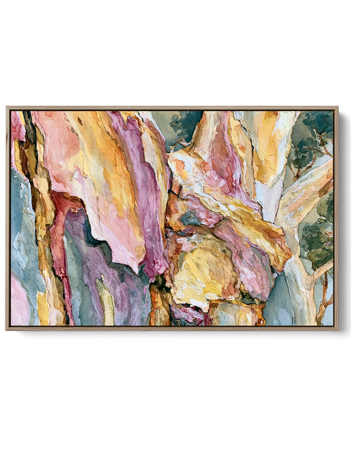 Lavender Bark I by IHeartStudio - Australian Eucalypt Canvas Print