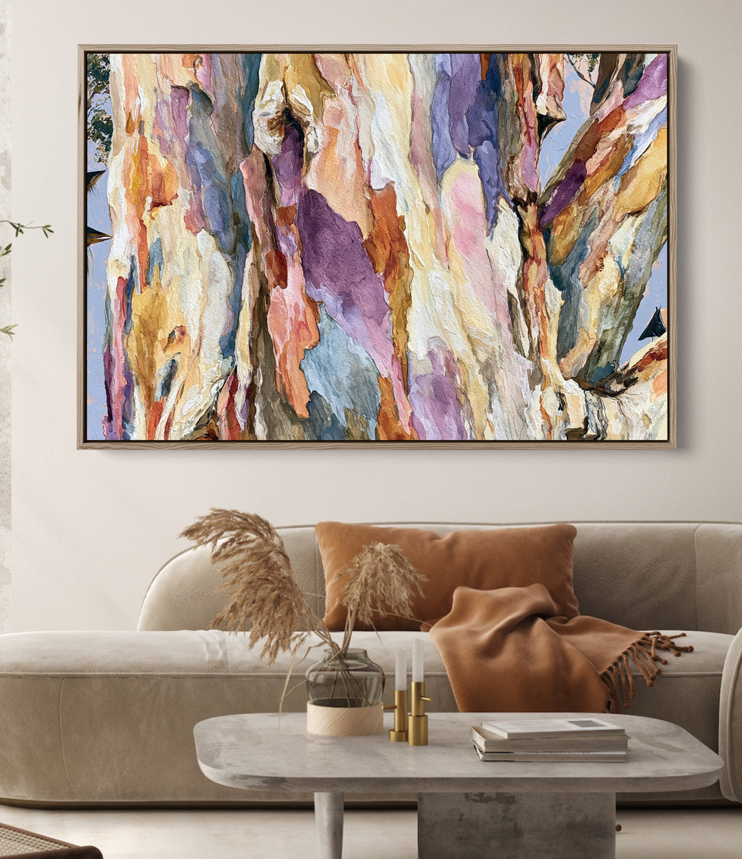 Lavender Bark II by IHeartStudio - Australian Eucalypt Canvas Print