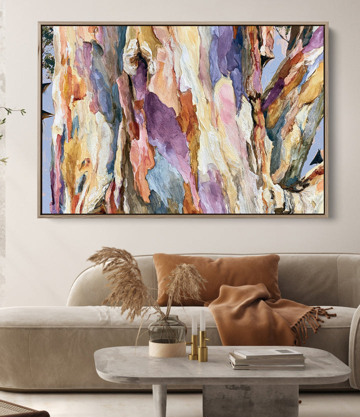 Lavender Bark II by IHeartStudio - Australian Eucalypt Canvas Print
