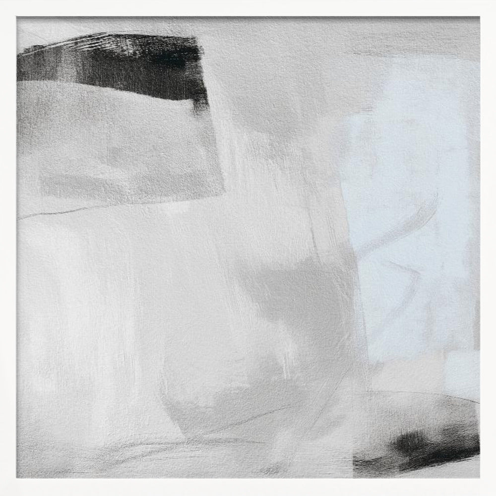 Layers III - Square Stretched Canvas, Poster or Fine Art Print - I Heart Wall Art - Poster Print, Canvas Print or Framed Art Print