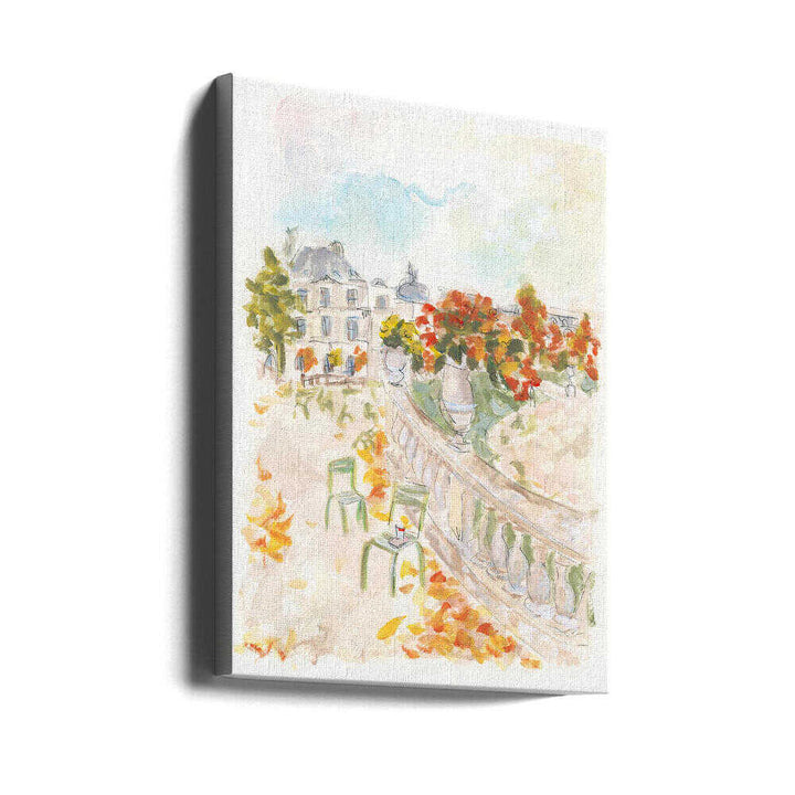 Le Jardin Du Luxembourg - Stretched Canvas Poster or Fine Art Print