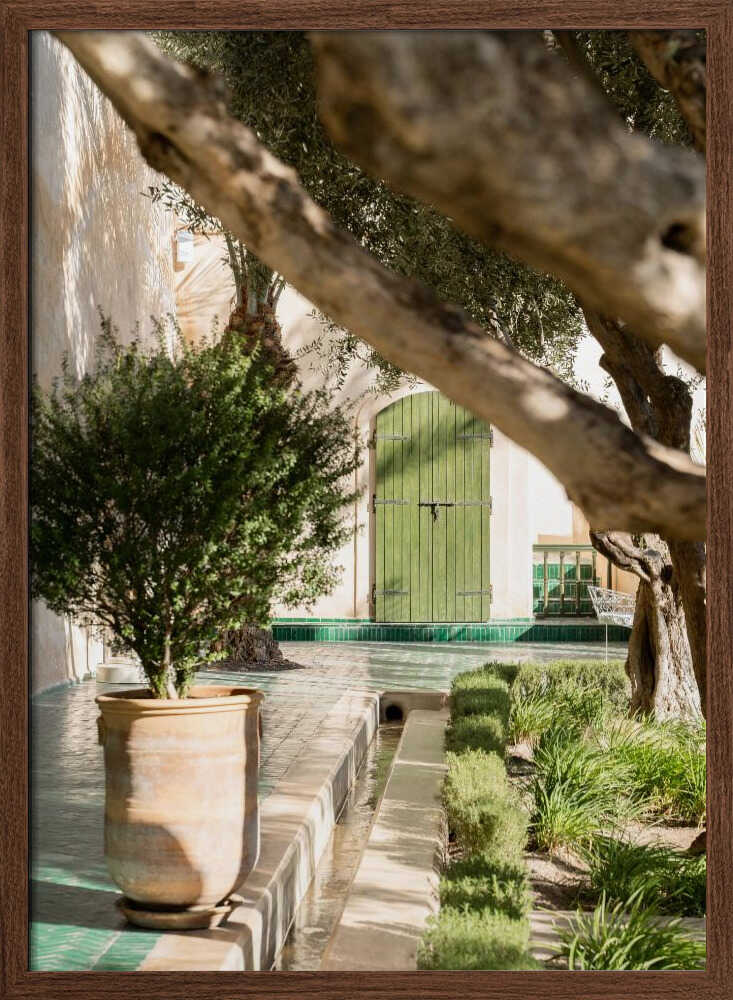Le Jardin Secret - Stretched Canvas, Poster or Fine Art Print - I Heart Wall Art - Poster Print, Canvas Print or Framed Art Print