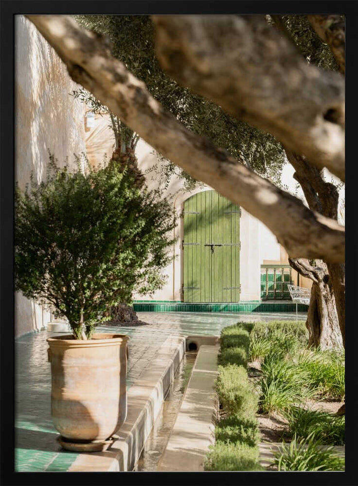 Le Jardin Secret - Stretched Canvas, Poster or Fine Art Print - I Heart Wall Art - Poster Print, Canvas Print or Framed Art Print