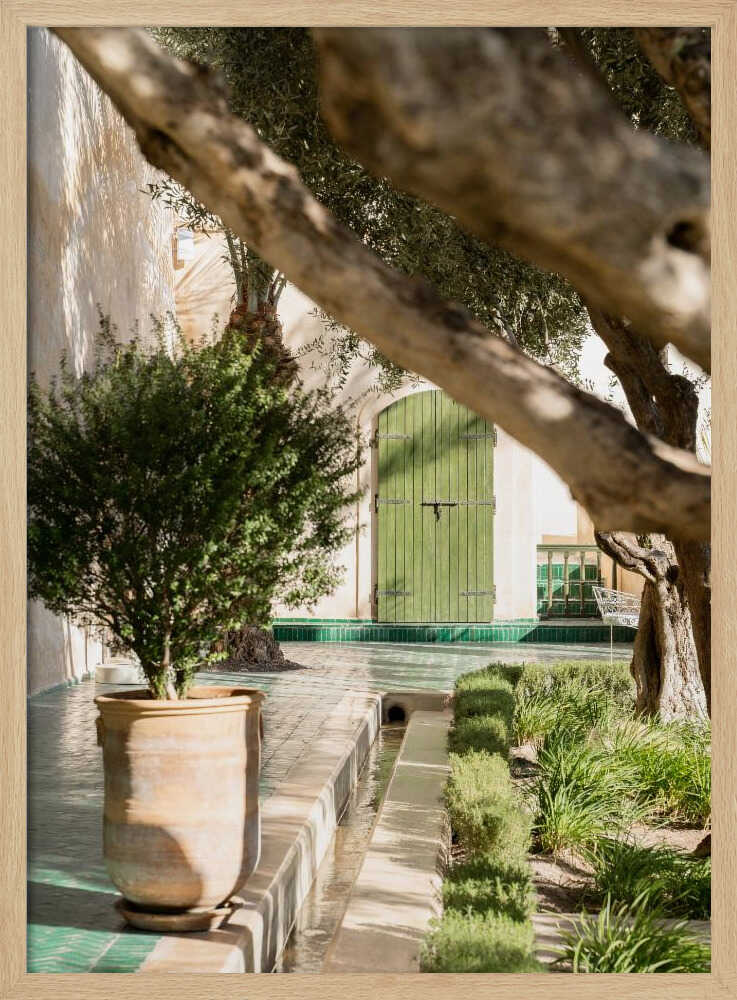 Le Jardin Secret - Stretched Canvas, Poster or Fine Art Print - I Heart Wall Art - Poster Print, Canvas Print or Framed Art Print