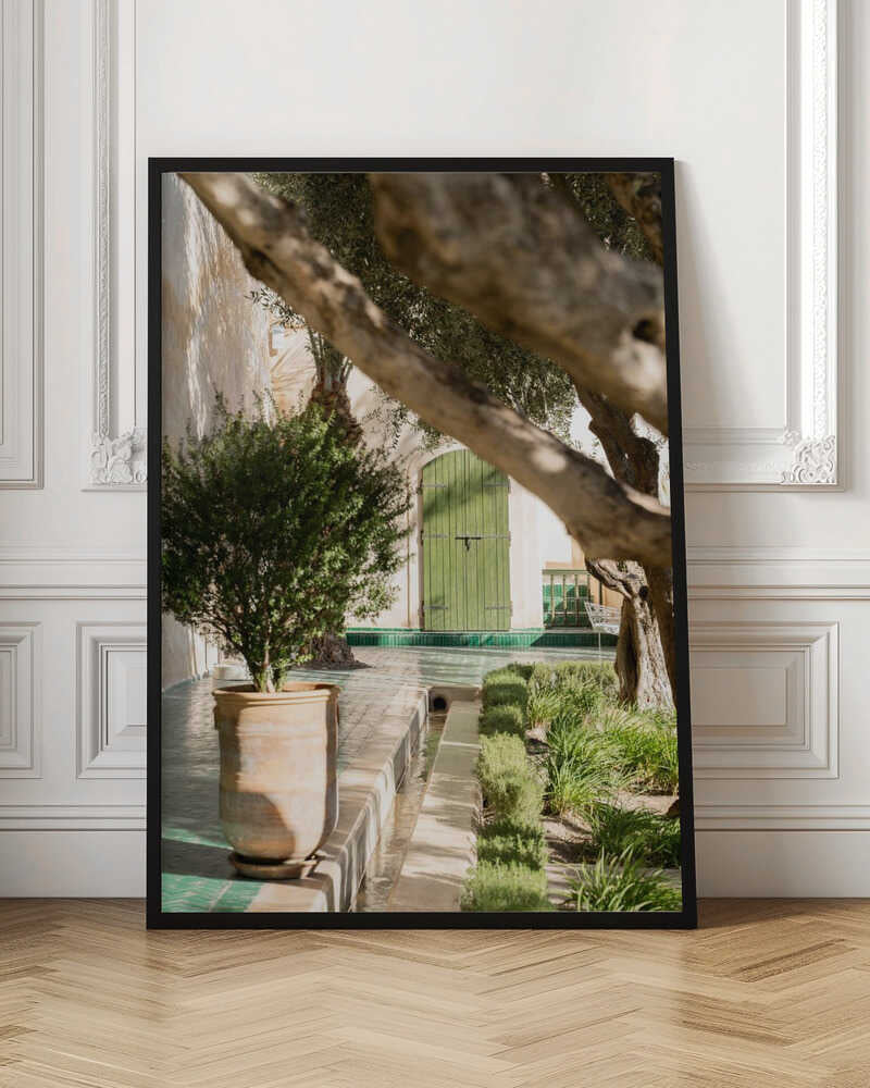 Le Jardin Secret - Stretched Canvas, Poster or Fine Art Print - I Heart Wall Art - Poster Print, Canvas Print or Framed Art Print