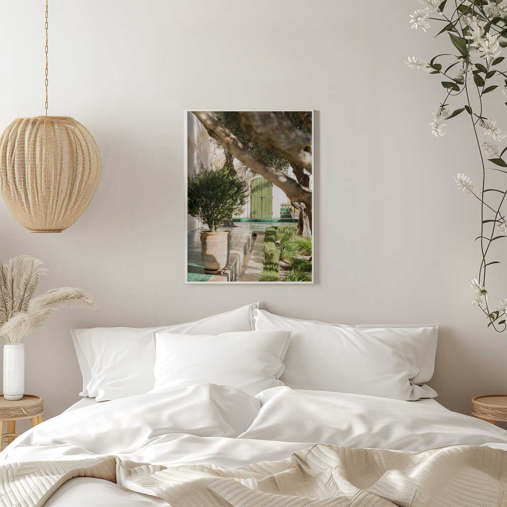 Le Jardin Secret - Stretched Canvas, Poster or Fine Art Print - I Heart Wall Art - Poster Print, Canvas Print or Framed Art Print