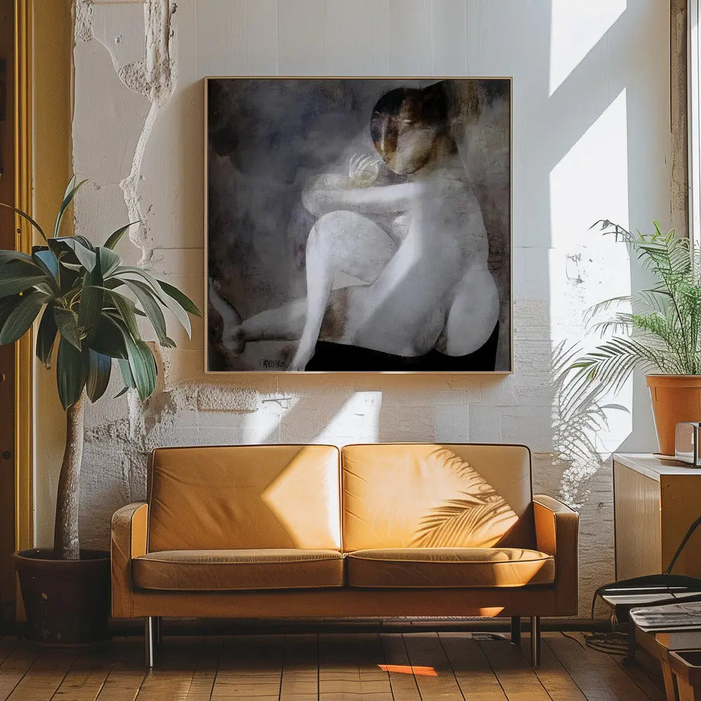 Le Joint - Square Stretched Canvas, Poster or Fine Art Print I Heart Wall Art