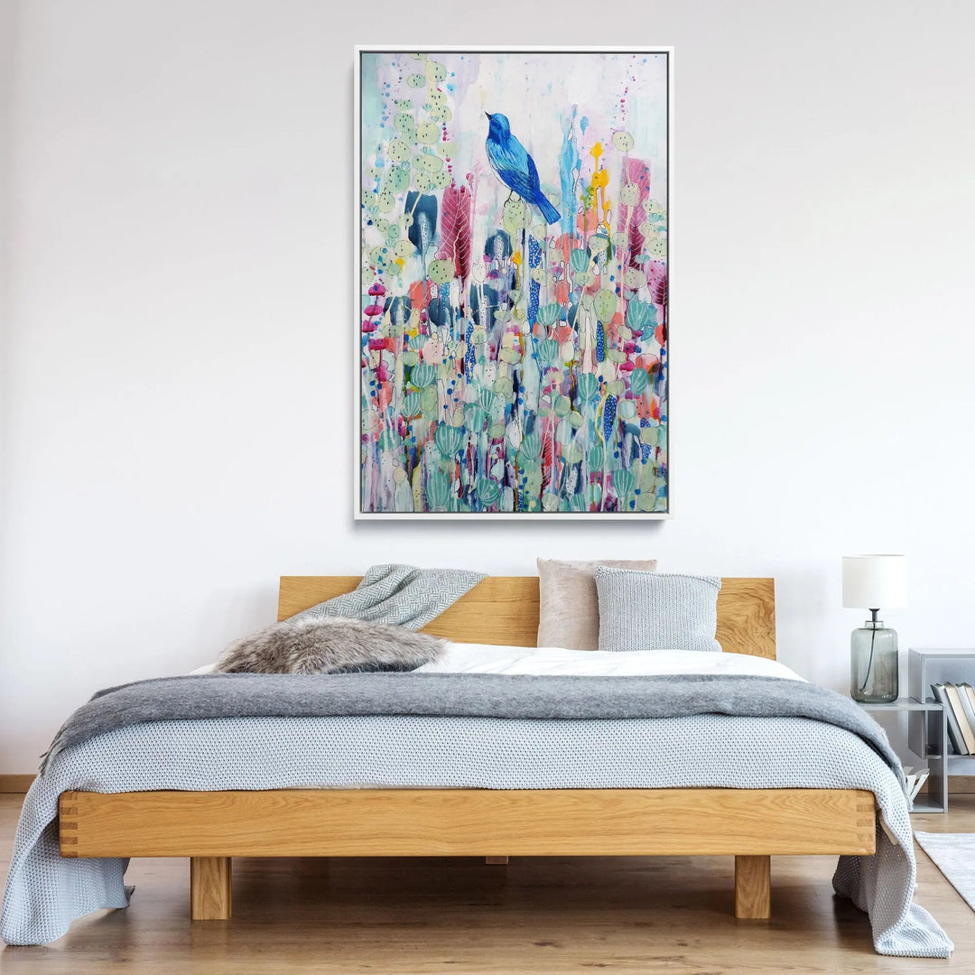 Le Temps Suspendu, 2022 by Sylvie Demers - Stretched Canvas Print or Framed Fine Art Print - Artwork I Heart Wall Art Australia 