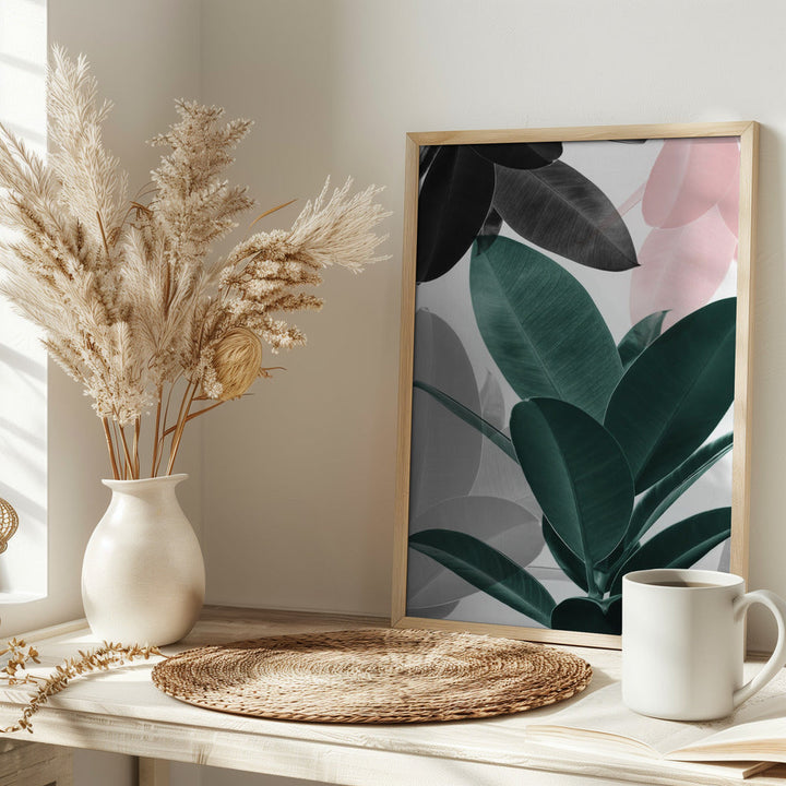 Leaf Play - Stretched Canvas, Poster or Fine Art Print I Heart Wall Art